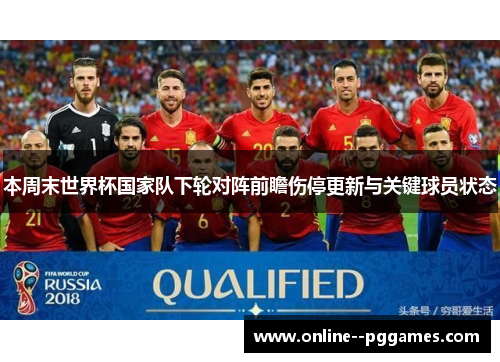 本周末世界杯国家队下轮对阵前瞻伤停更新与关键球员状态 本周末世界杯国家队下轮对阵前瞻伤停更新与关键球员状态
